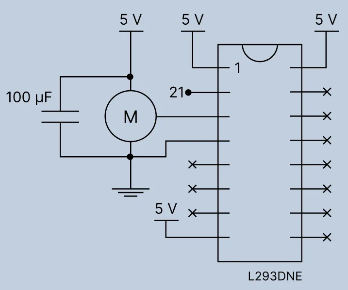 Motor wiring diagram